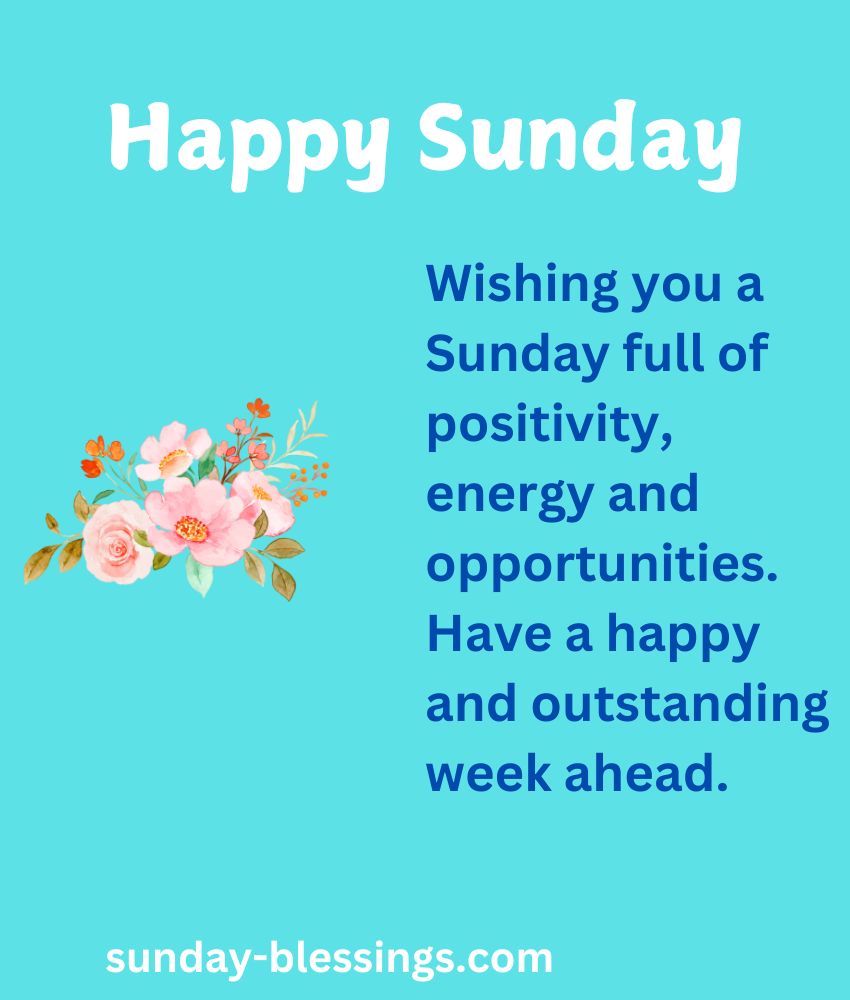 60+ Sunday Blessings Images with Quotes & Prayers 2 Sunday Blessing Image