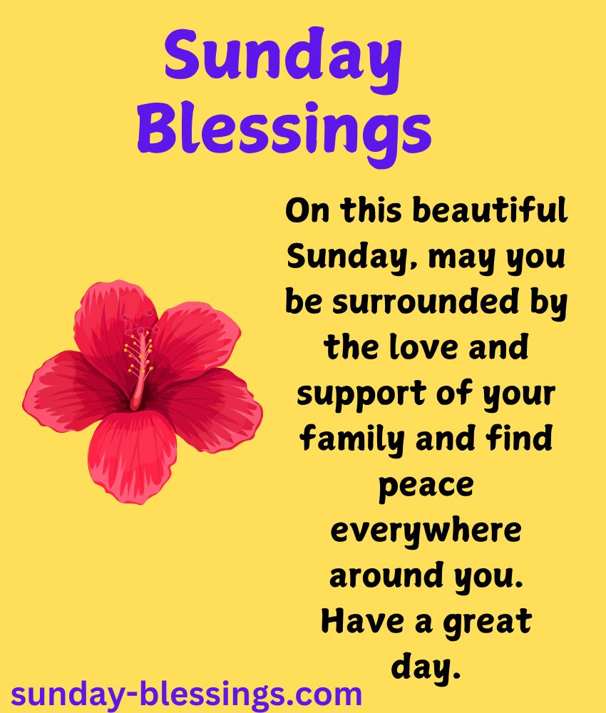60+ Sunday Blessings Images with Quotes & Prayers 17 Blessed Sunday Images