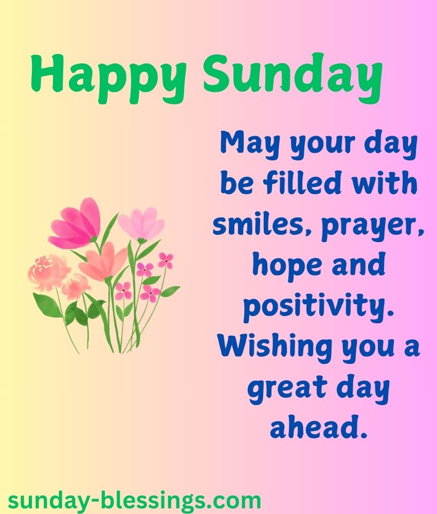 60+ Sunday Blessings Images with Quotes & Prayers 24 Images of Sunday Blessings
