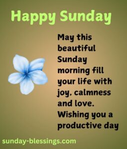 60+ Sunday Blessings Images with Quotes & Prayers 26 Image of Sunday Blessings