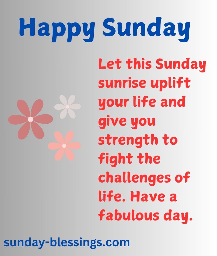 60+ Sunday Blessings Images with Quotes & Prayers 30 Image of Sunday Blessings