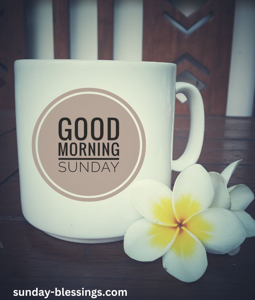 Good Morning Sunday Image