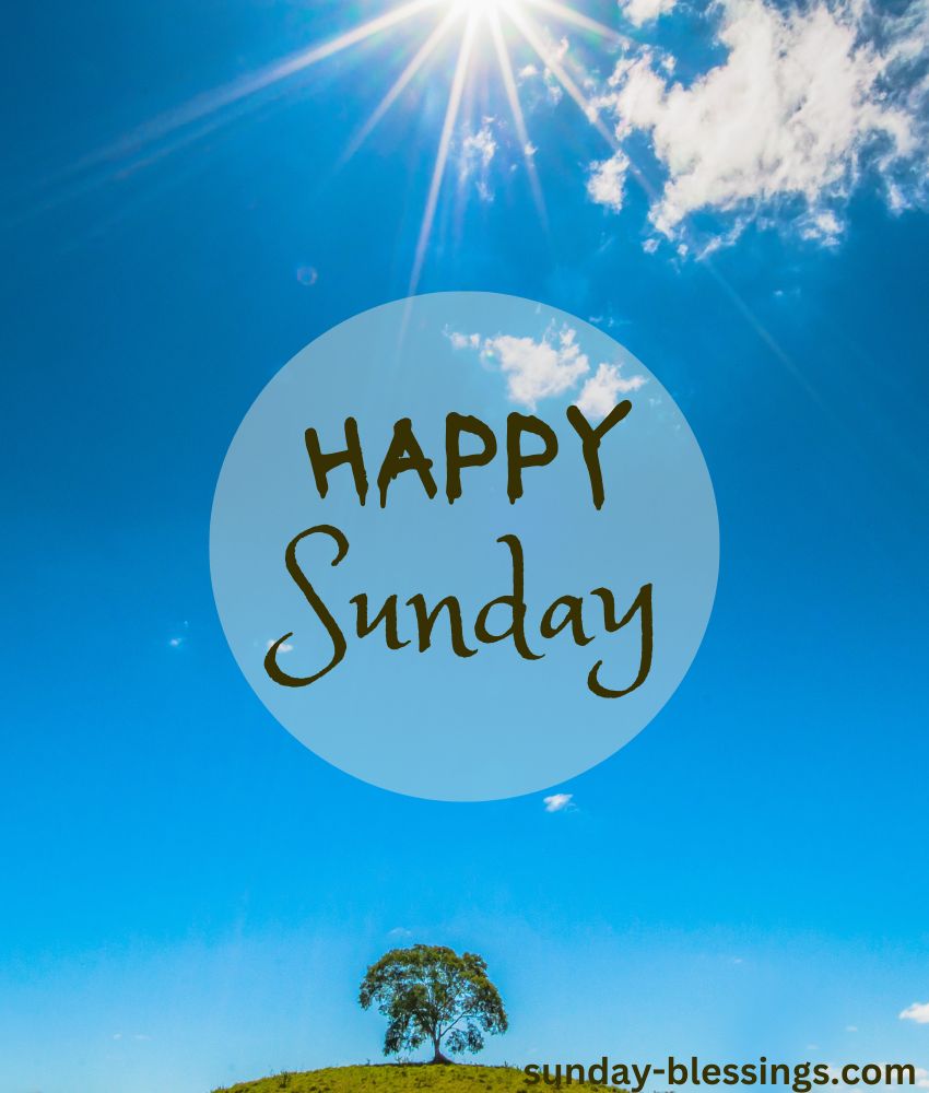 Good Sunday Morning Image