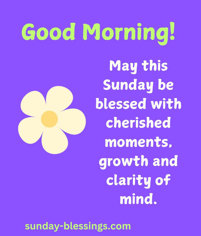 60+ Sunday Blessings Images with Quotes & Prayers 9 Sunday Blessings Image