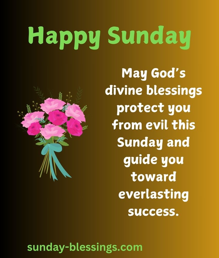 60+ Sunday Blessings Images with Quotes & Prayers 1 Sunday Blessings Images