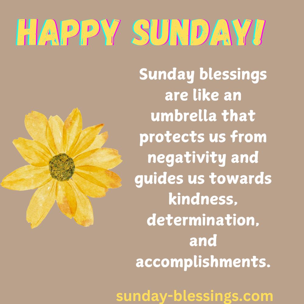 Sunday Blessings Quotes image
