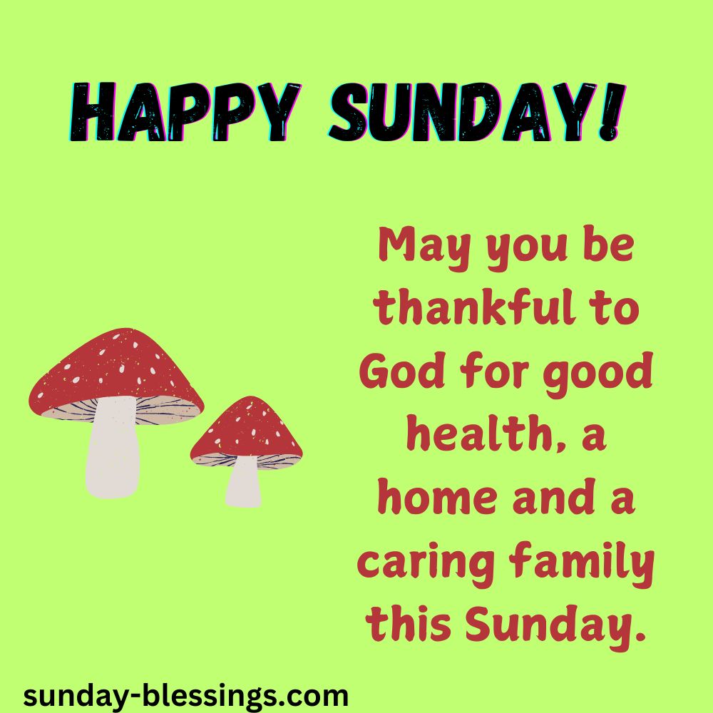 Thankful Sunday Blessings  Image