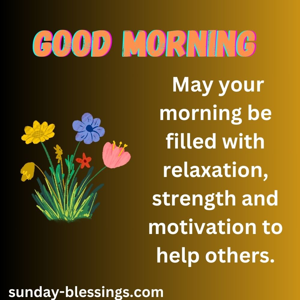 Sunday Morning Blessings image